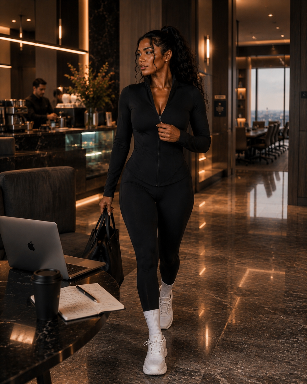 KORE signature campaign in a luxury interior