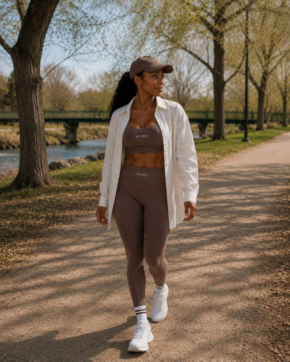 KORE lifestyle campaign outdoors